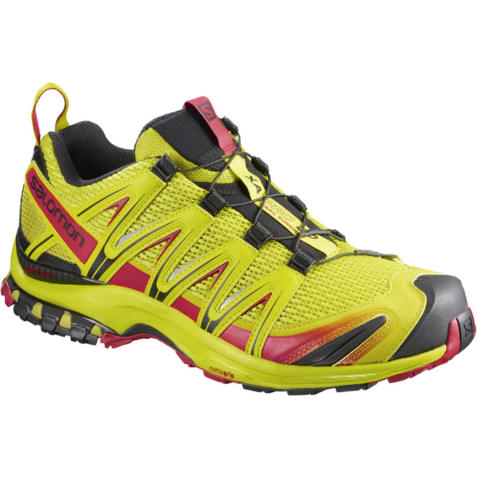 Zapatillas Trail Running Salomon Hombre Amarillo - Salomon Argentina XA PRO 3D ,423985-WFM